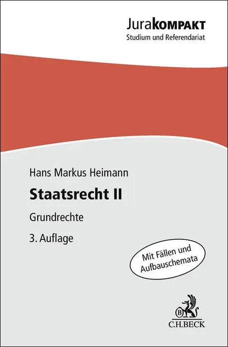 Cover: Staatsrecht II (Taschenbuch) von Hans Markus Heimann