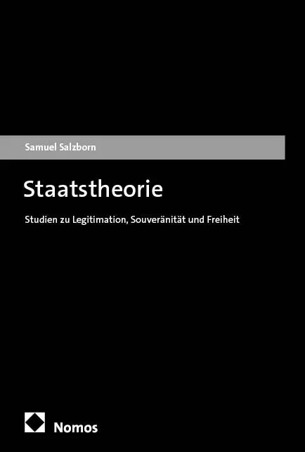 Cover: Staatstheorie (E-Book) von Samuel Salzborn