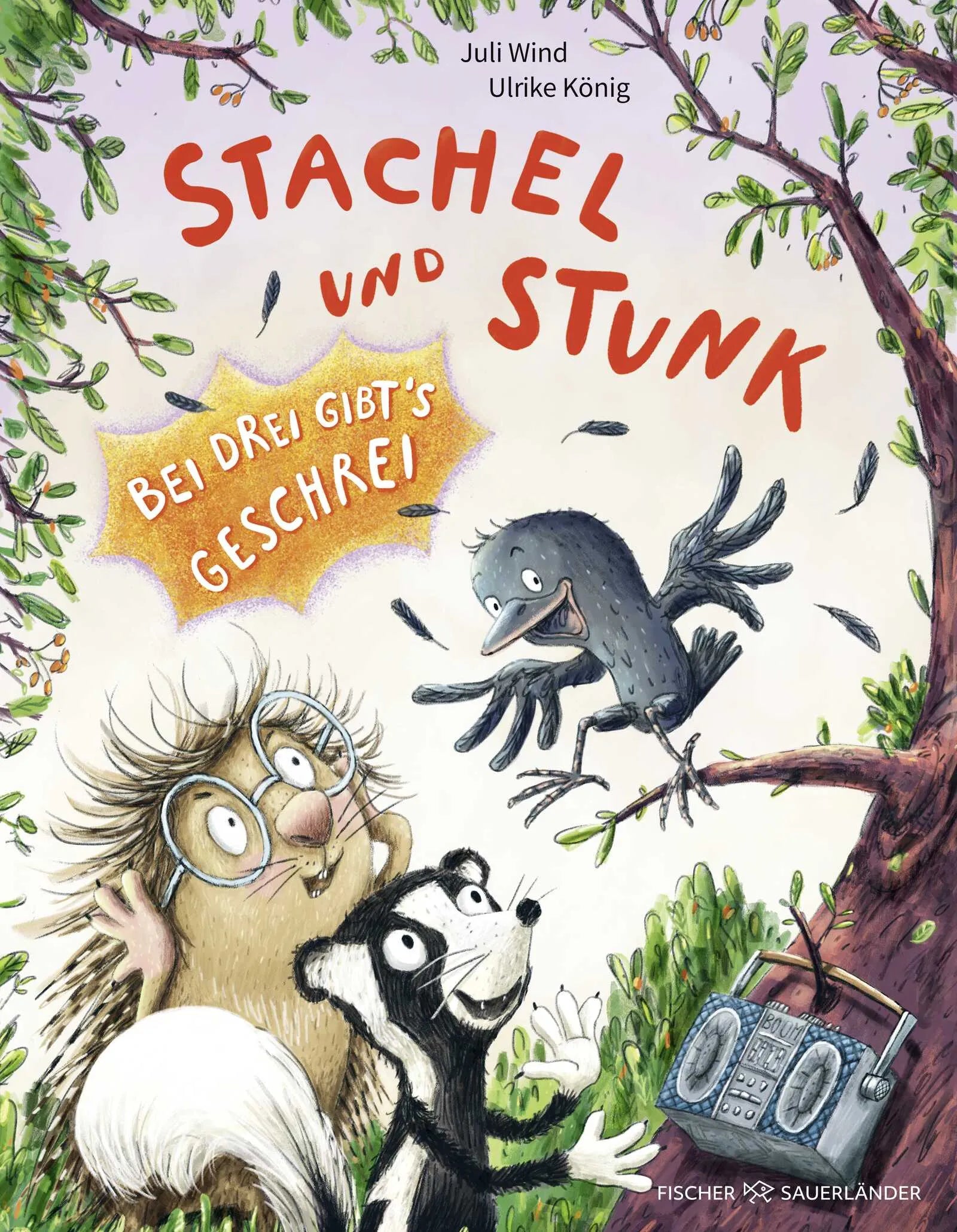 Buchcover von 'Stachel und Stunk' - Gebundene Ausgabe von Juli Wind
