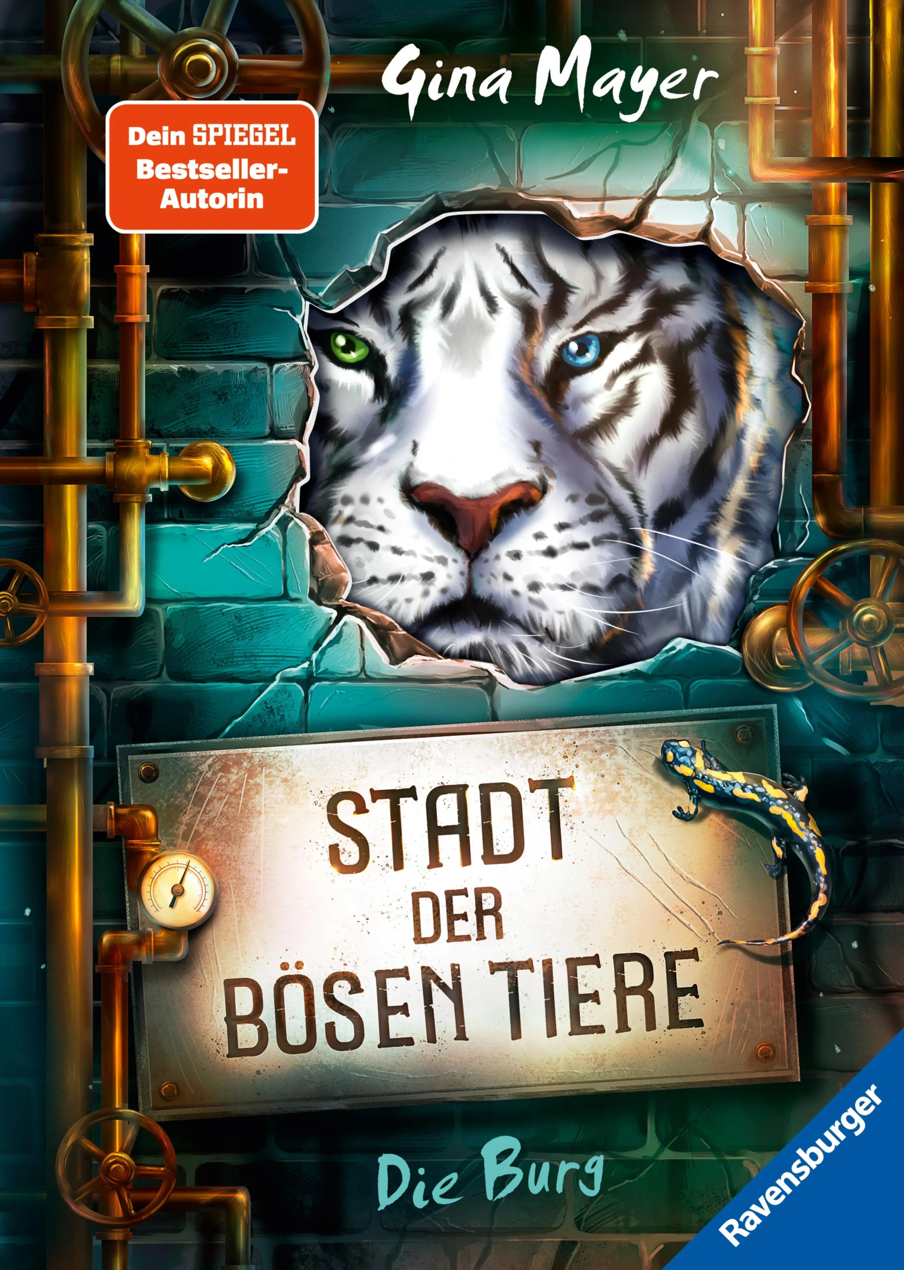 Cover: Stadt der bösen Tiere, Band 1 - Die Burg (E-Book) von Gina Mayer