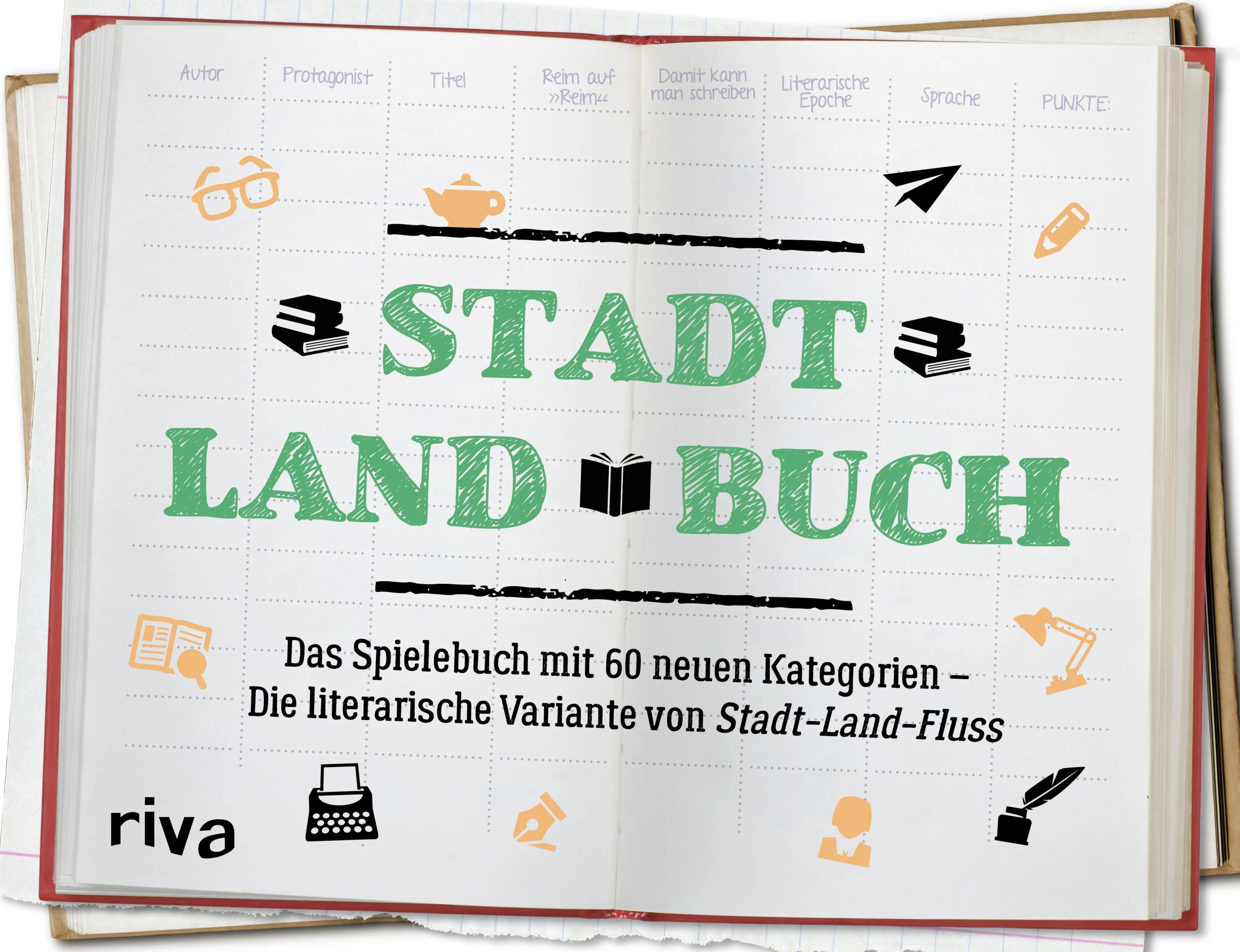 Buchcover von 'Stadt Land Buch' - Taschenbuch von Carina Heer