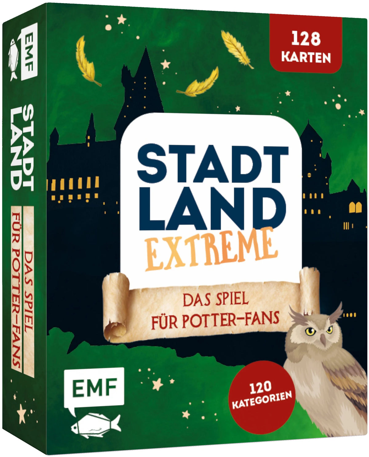 Kartenspiel: Kartenspiel: Stadt, Land, Extreme – Das inoffizielle Spiel für Harry Potter-Fans mit 128 Karten
