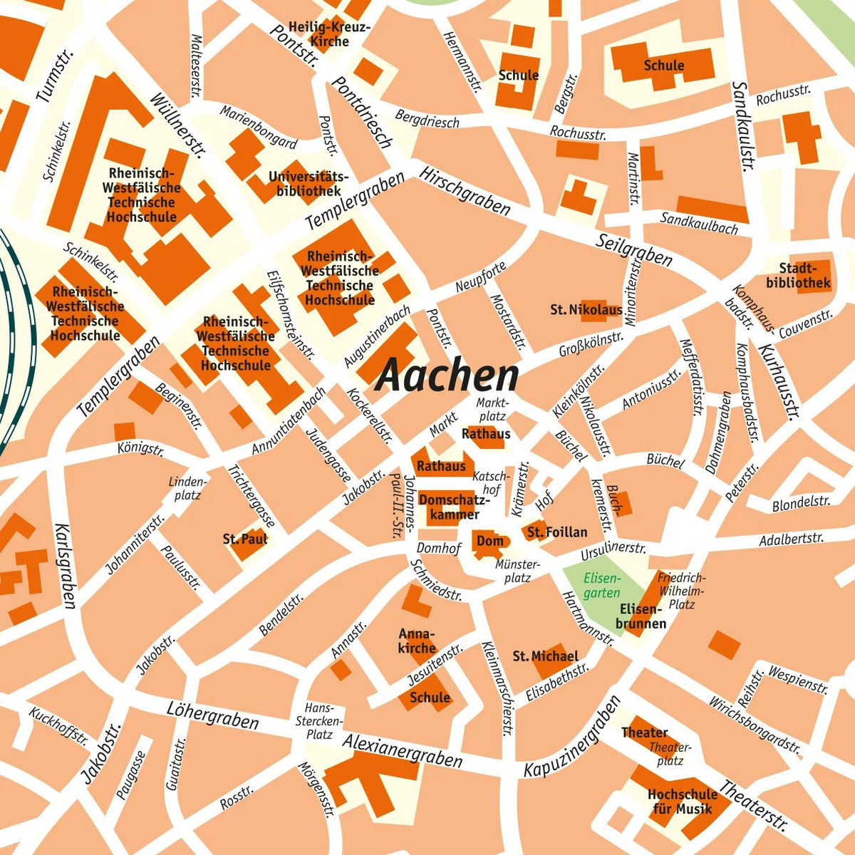 Stadtkarten-Quiz Großstädte in Deutschland – Ansicht