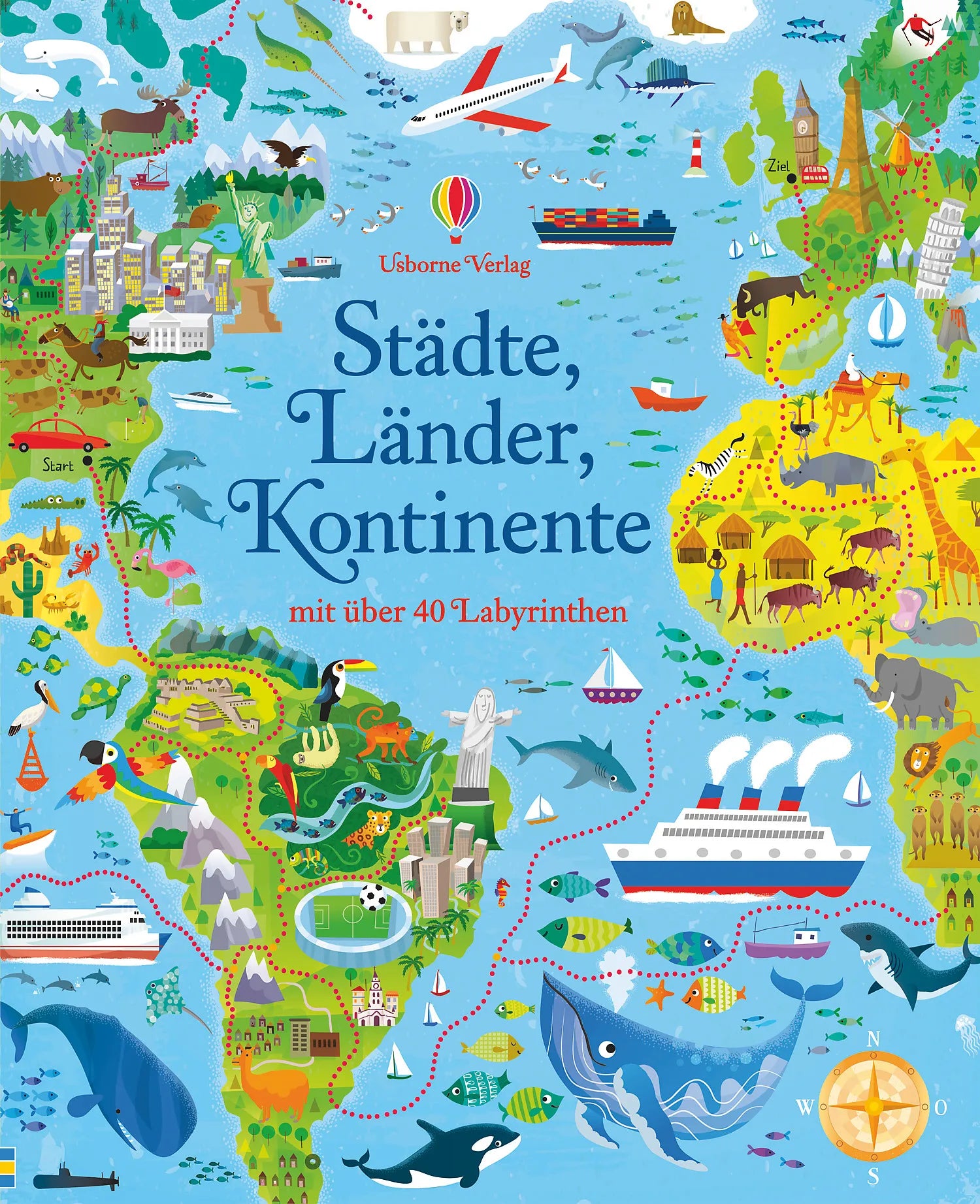 Buchcover von 'Städte, Länder, Kontinente' - Taschenbuch von Sam Smith