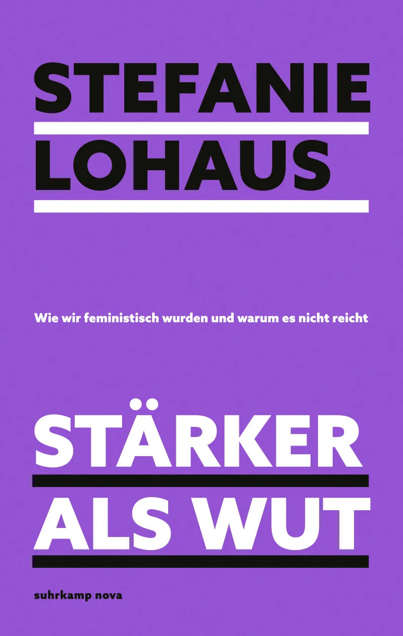 Buchcover von 'Stärker als Wut' - Gebundene Ausgabe von Stefanie Lohaus