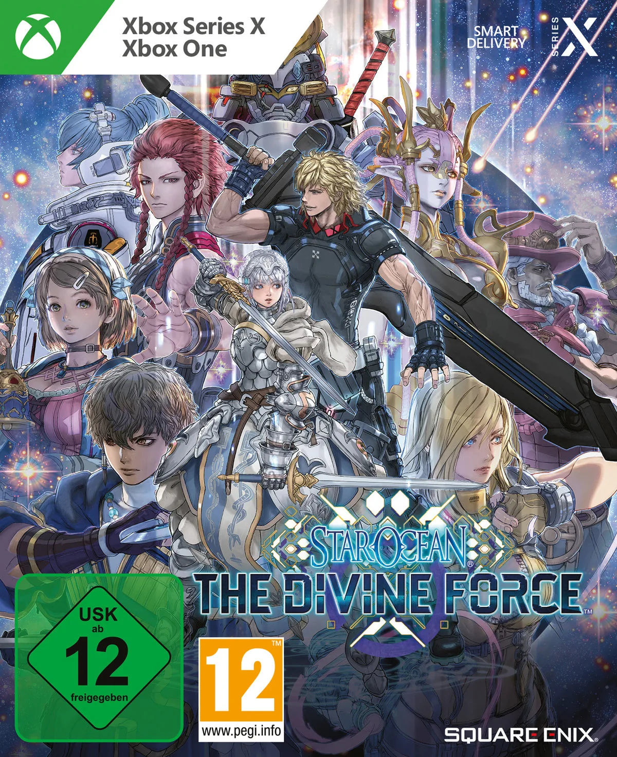 Cover: Star Ocean - The Divine Force für Xbox Series X. Publisher: PLAION GmbH