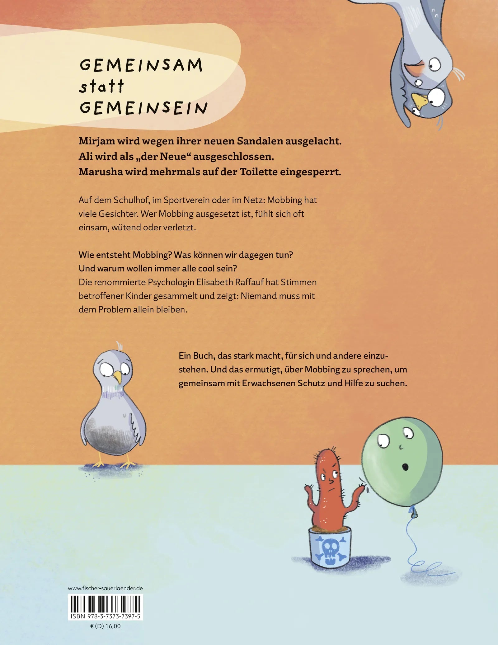Rückseite: Stark gegen Mobbing (Hardcover)