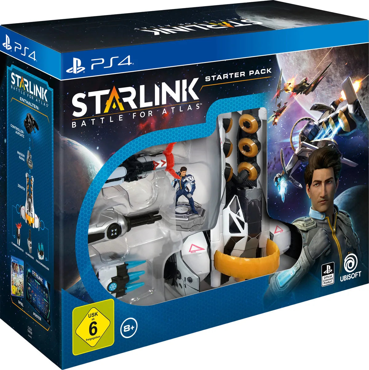 Cover: Starlink - Battle for Atlas Starter Pack für Playstation 4. Publisher: Ubisoft