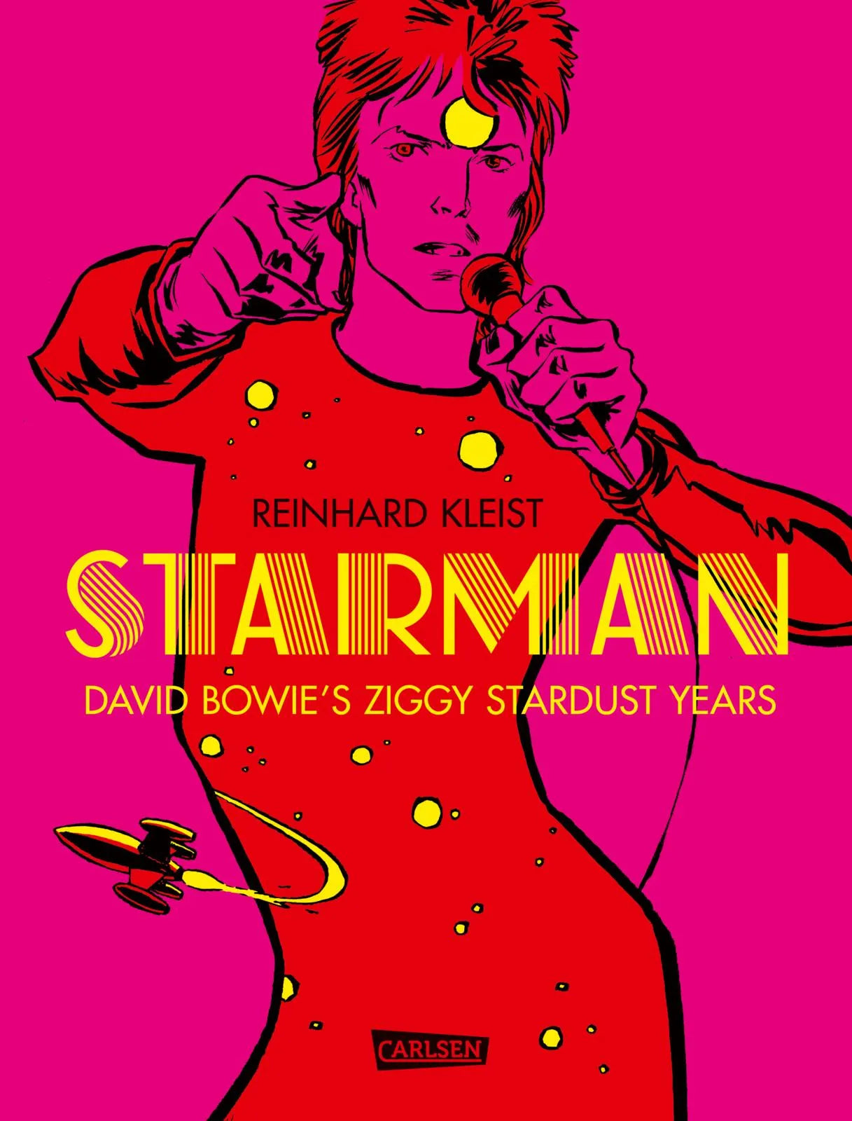 Buchcover von 'Starman - David Bowie's Ziggy Stardust Years' - Gebundene Ausgabe von Reinhard Kleist