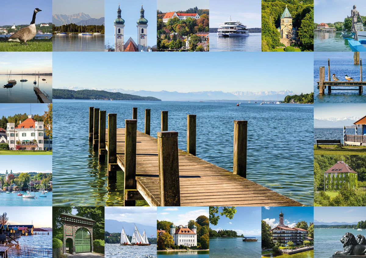 Starnberger See Puzzle – Ansicht