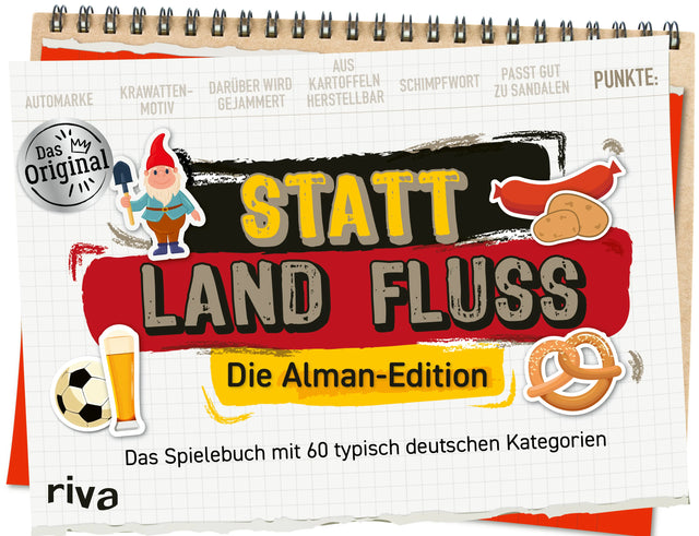 Buchcover von 'Statt Land Fluss – Die Alman-Edition' - Taschenbuch von Sandra Ruhland
