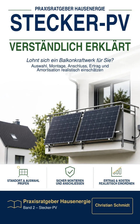 Stecker-PV verständlich erklärt: Lohnt sich ein Balkonkraftwerk für Sie?