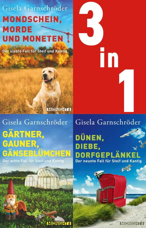 Steif und Kantig ermitteln - Band 7-9 der beliebten Cosy-Crime-Reihe