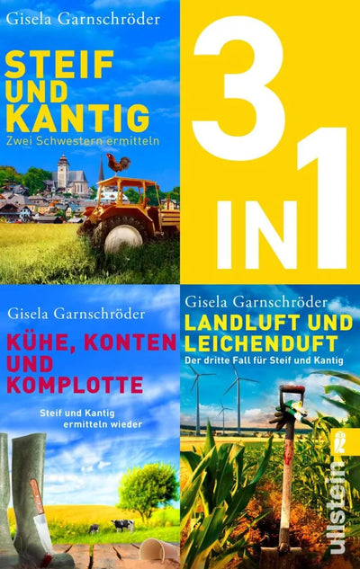 Steif und Kantig ermitteln - Die ersten drei Bände der beliebten Cosy-Crime-Reihe