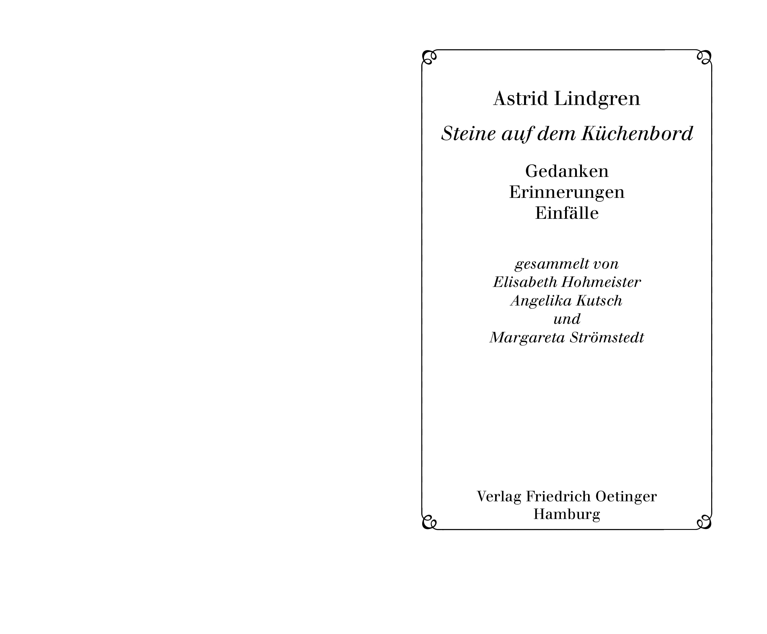 Abbildung von 'Steine auf dem Küchenbord'