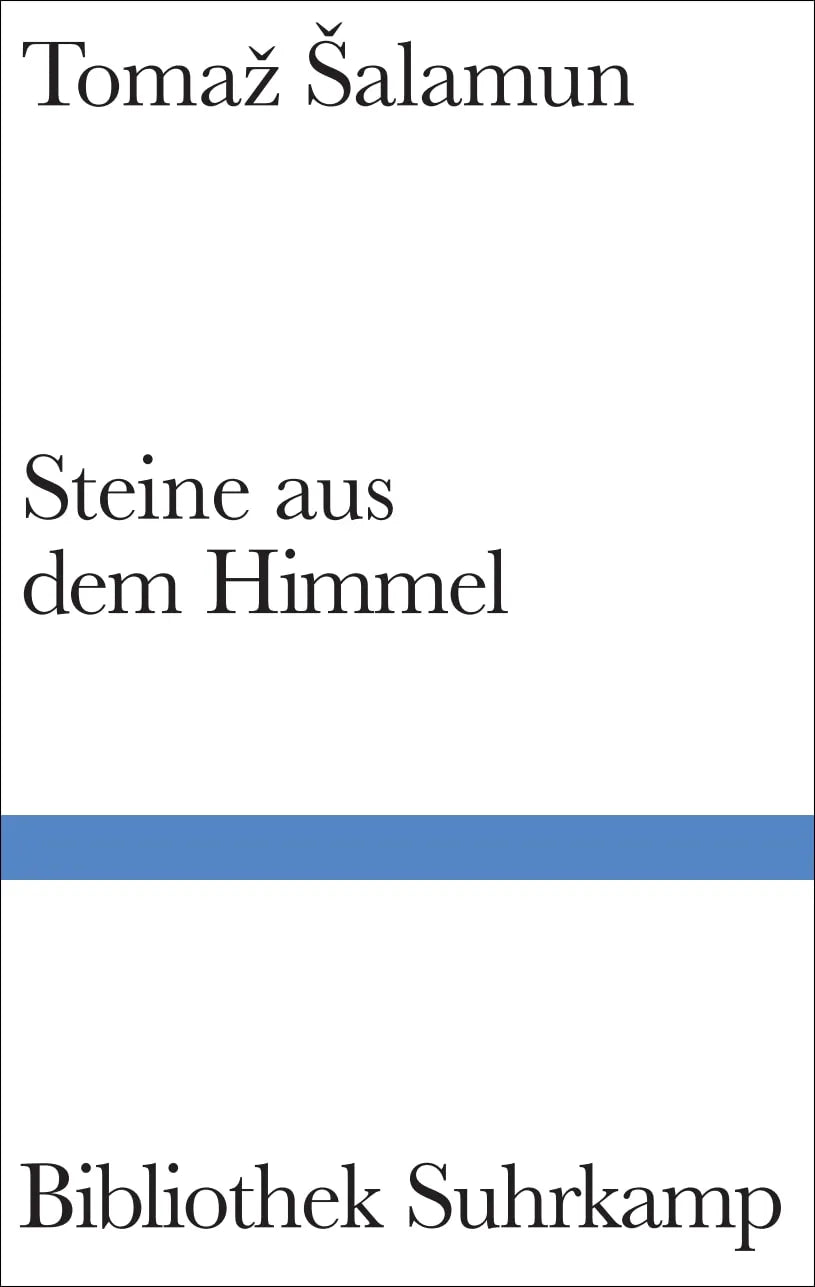 Buchcover von 'Steine aus dem Himmel' - Gebundene Ausgabe von Tomaž Šalamun