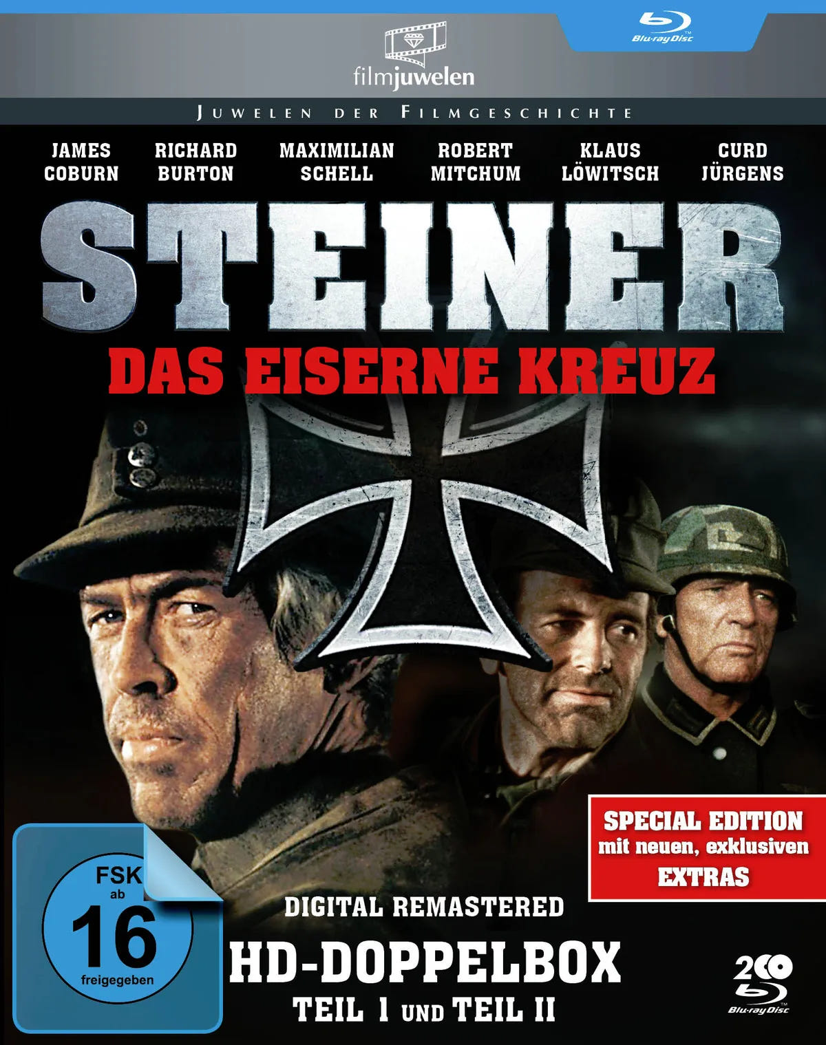 Steiner 1+2 - Das Eiserne Kreuz  [2 BRs] - Blu-ray Disc