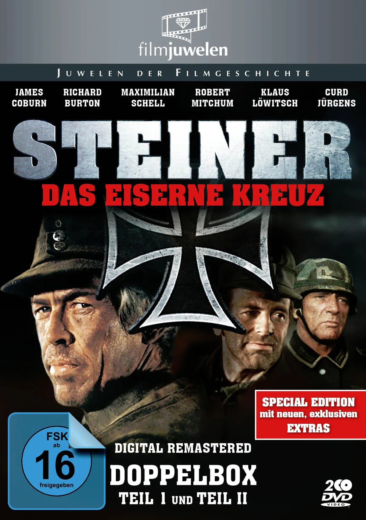 Steiner 1+2 - Das Eiserne Kreuz  [2 DVDs] - DVD