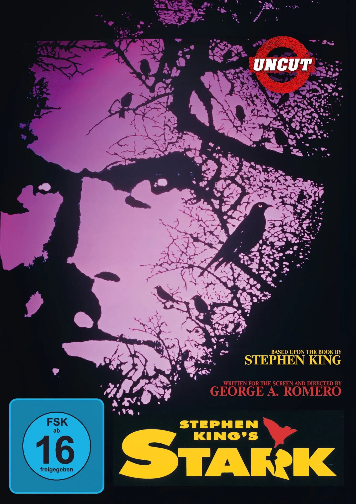 DVD-Cover: Stephen King's Stark: The Dark Half (uncut) DVD. Regie: George A. Romero