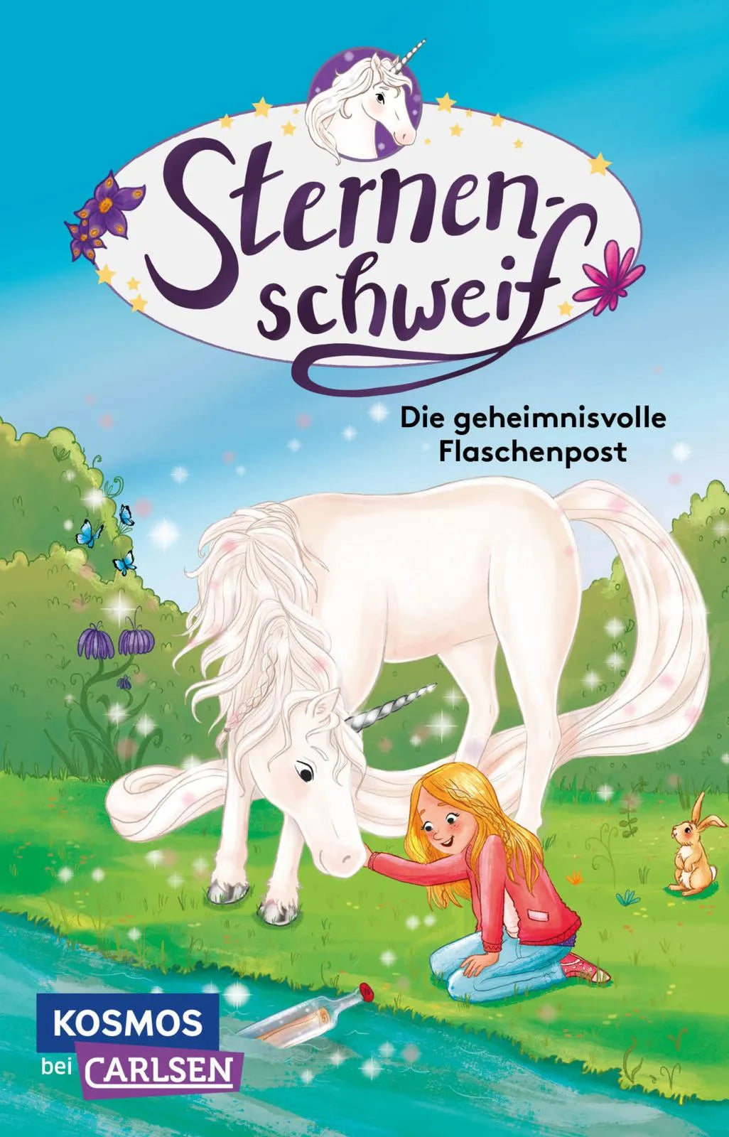 Buchcover von 'Sternenschweif: Die geheimnisvolle Flaschenpost' - Taschenbuch von Linda Chapman