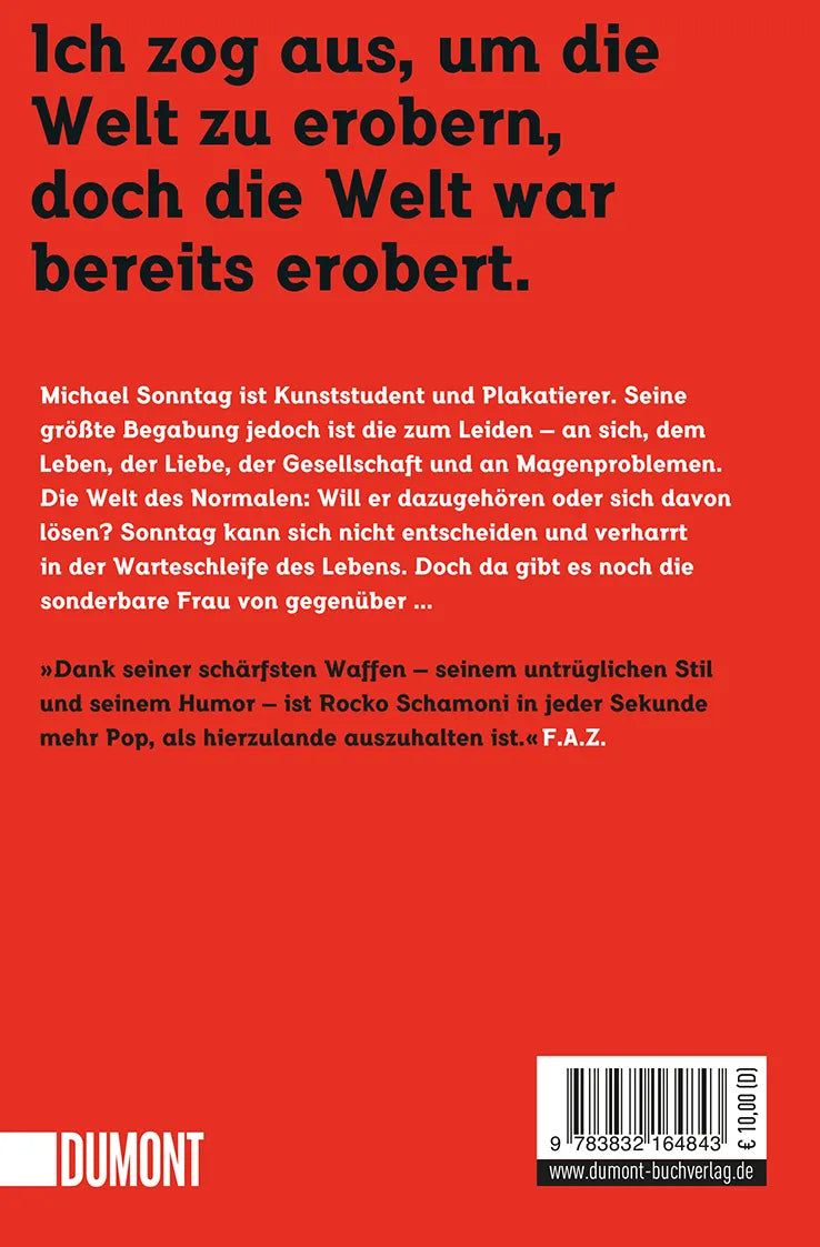 Buchrückseite von 'Sternstunden der Bedeutungslosigkeit' mit Klappentext - Taschenbuch
