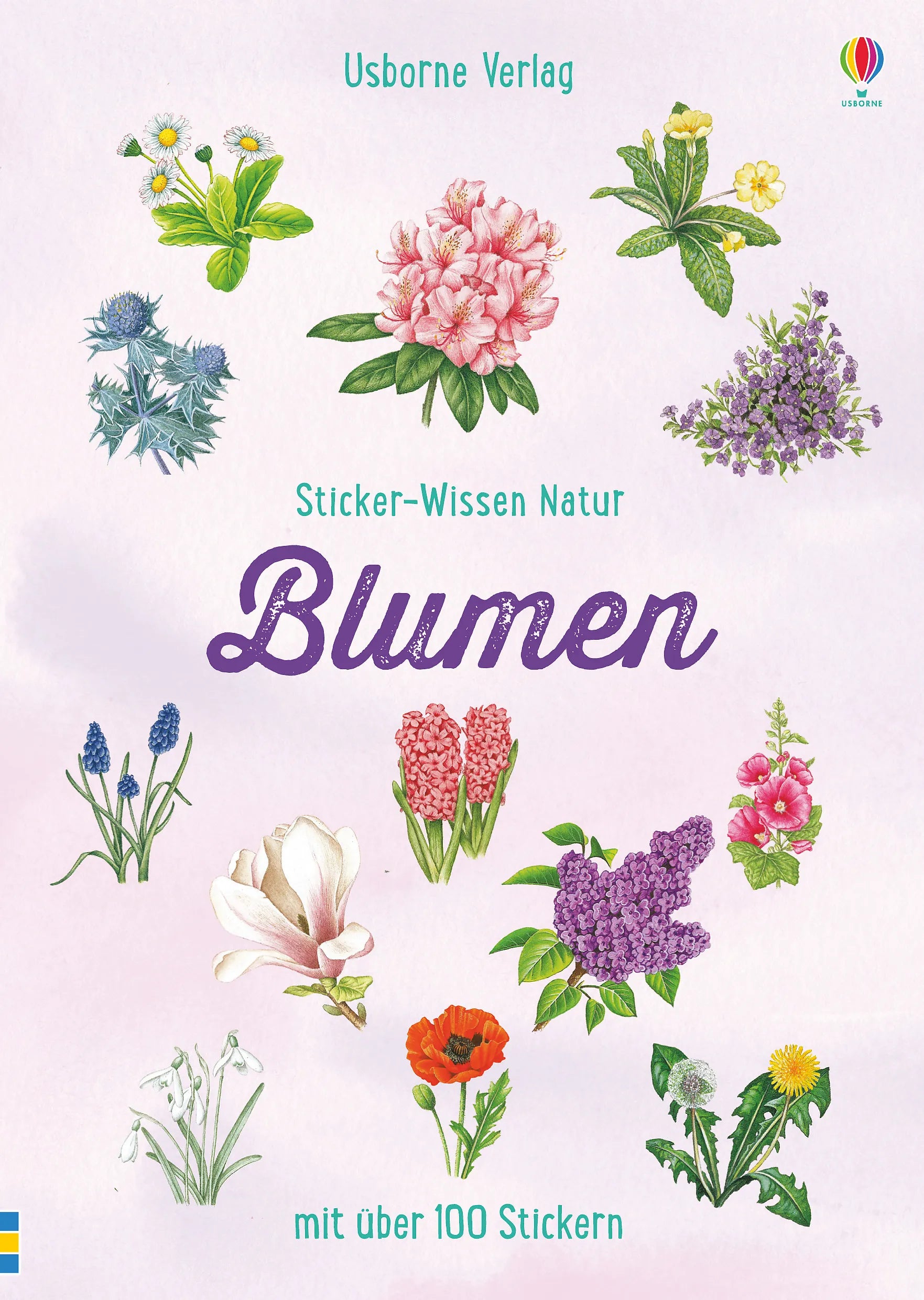 Buchcover von 'Sticker-Wissen Natur: Blumen' - Taschenbuch von Lisa Miles