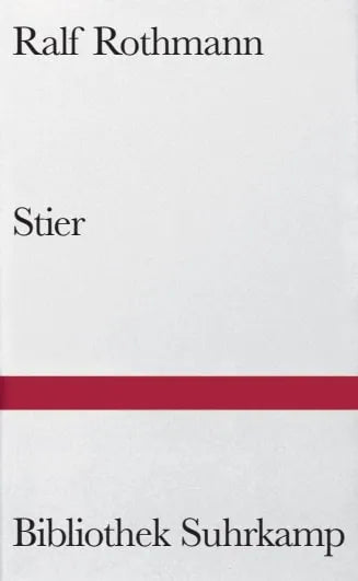 Buchcover von 'Stier' - Gebundene Ausgabe von Ralf Rothmann