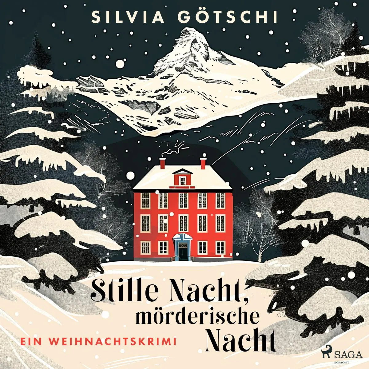 Cover: Stille Nacht, mörderische Nacht (Hörbuch Download) von Silvia Götschi