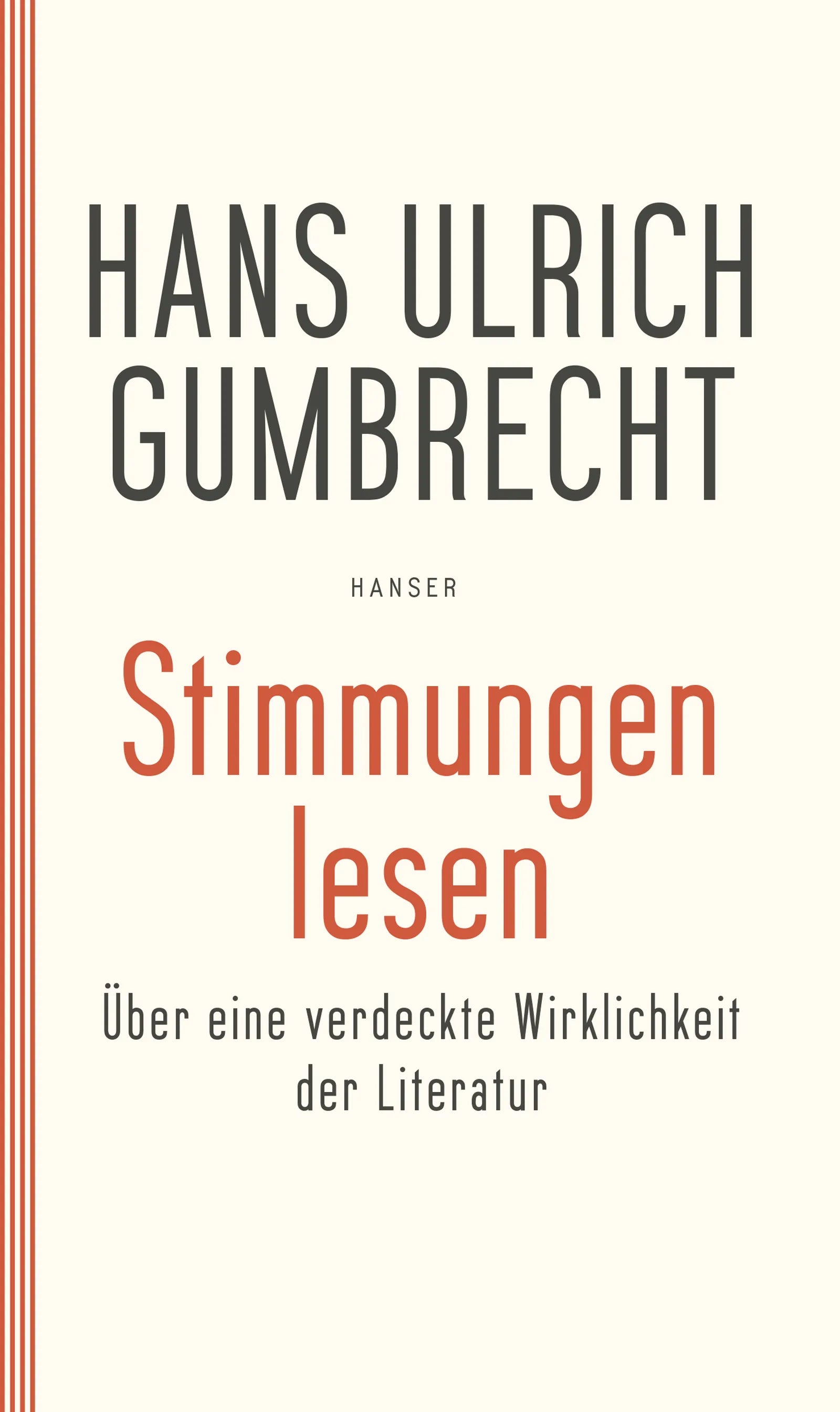 Buchcover von 'Stimmungen lesen' - Taschenbuch von Hans Ulrich Gumbrecht