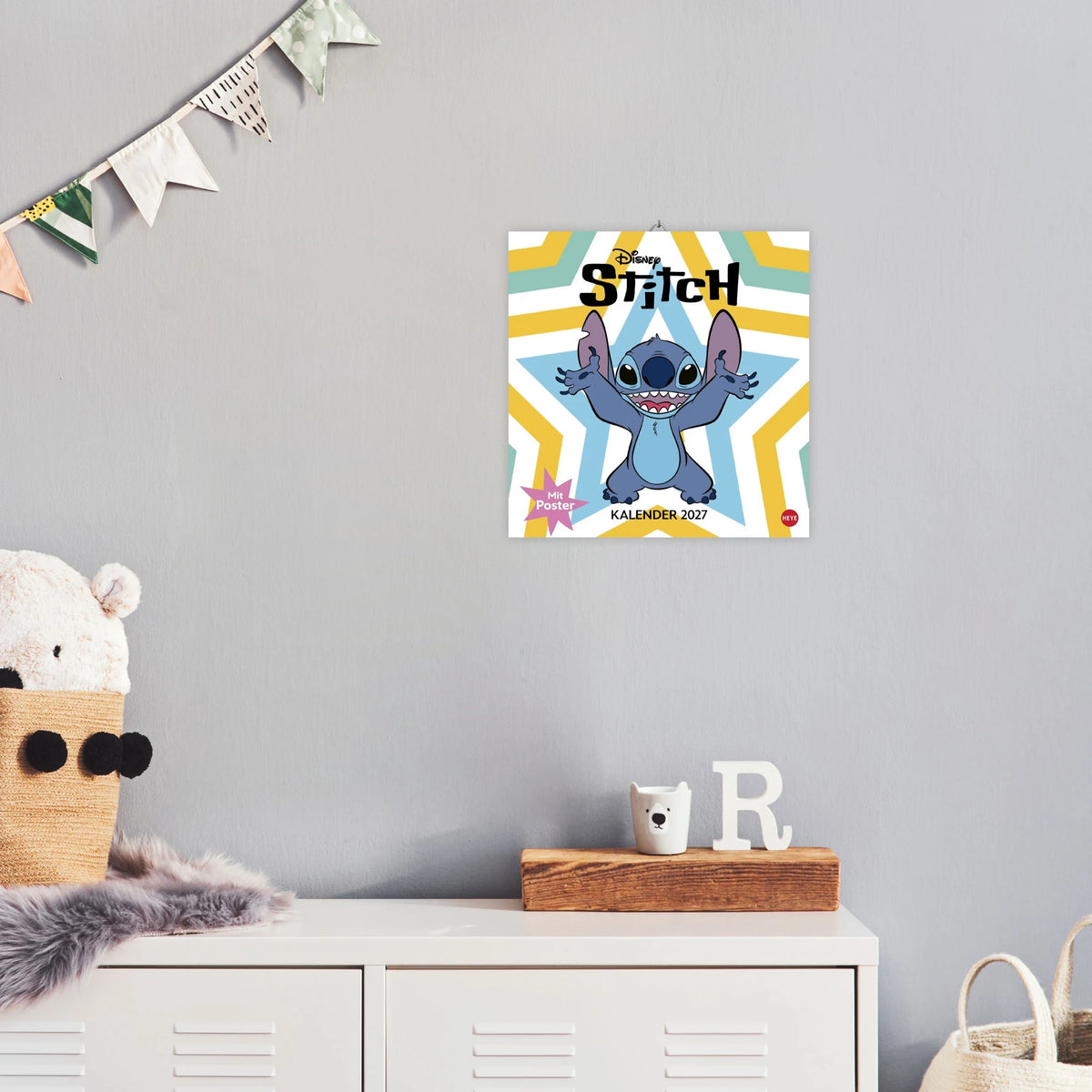 Stitch Broschurkalender 2027 – Ansicht