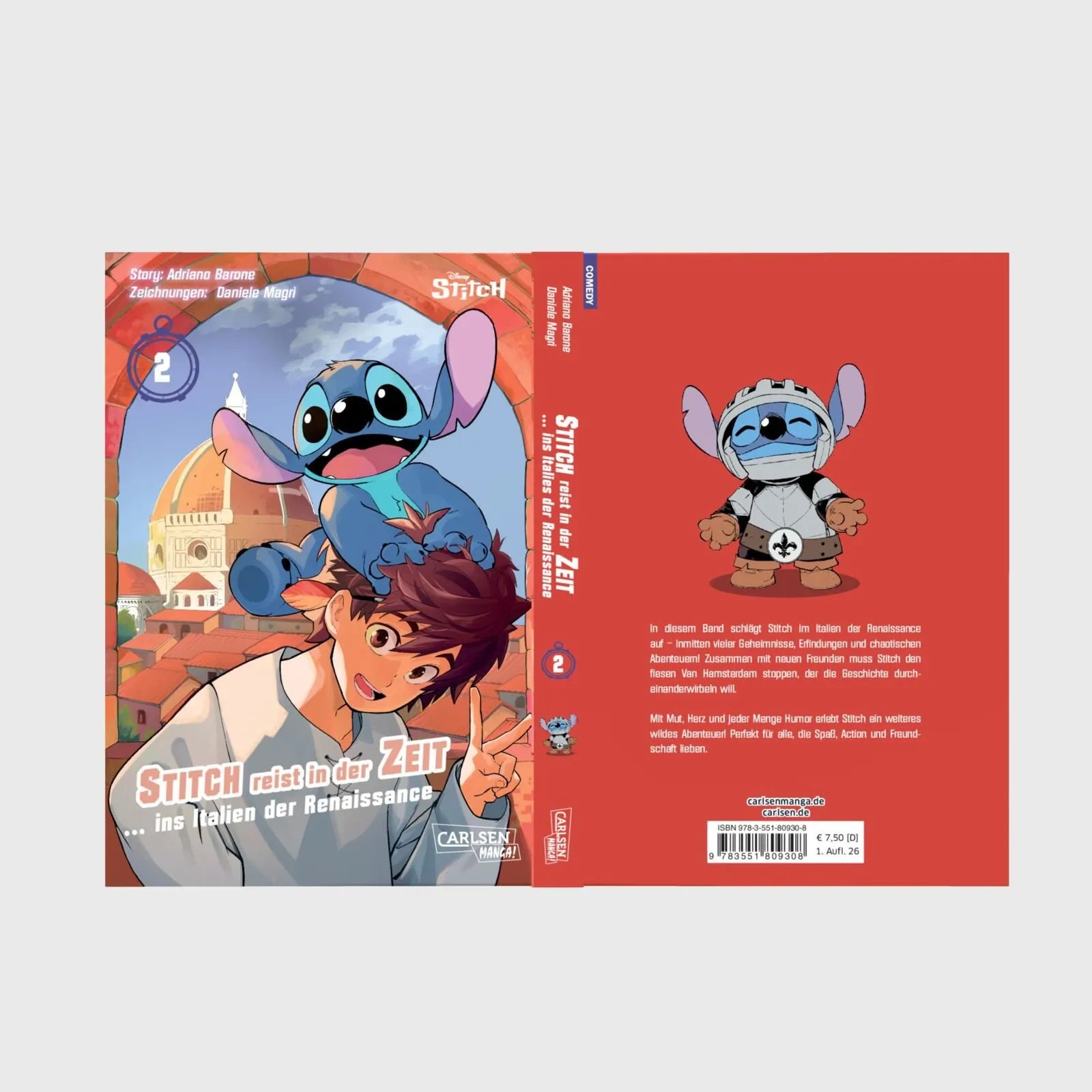 Detailansicht: Stitch reist in der Zeit 2 (Taschenbuch)