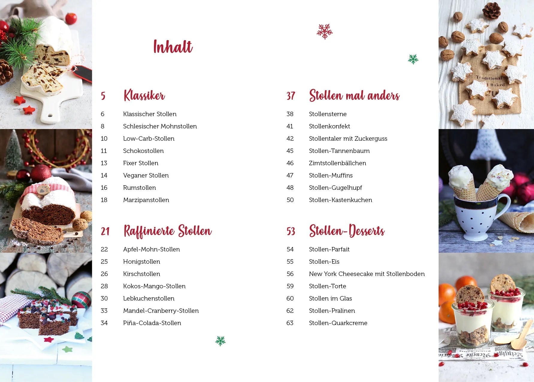 Innenansicht von 'Stollen – Das Backbuch' - Taschenbuch