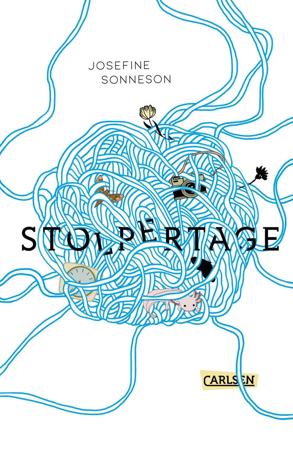 Buchcover von 'Stolpertage' - Gebundene Ausgabe von Josefine Sonneson