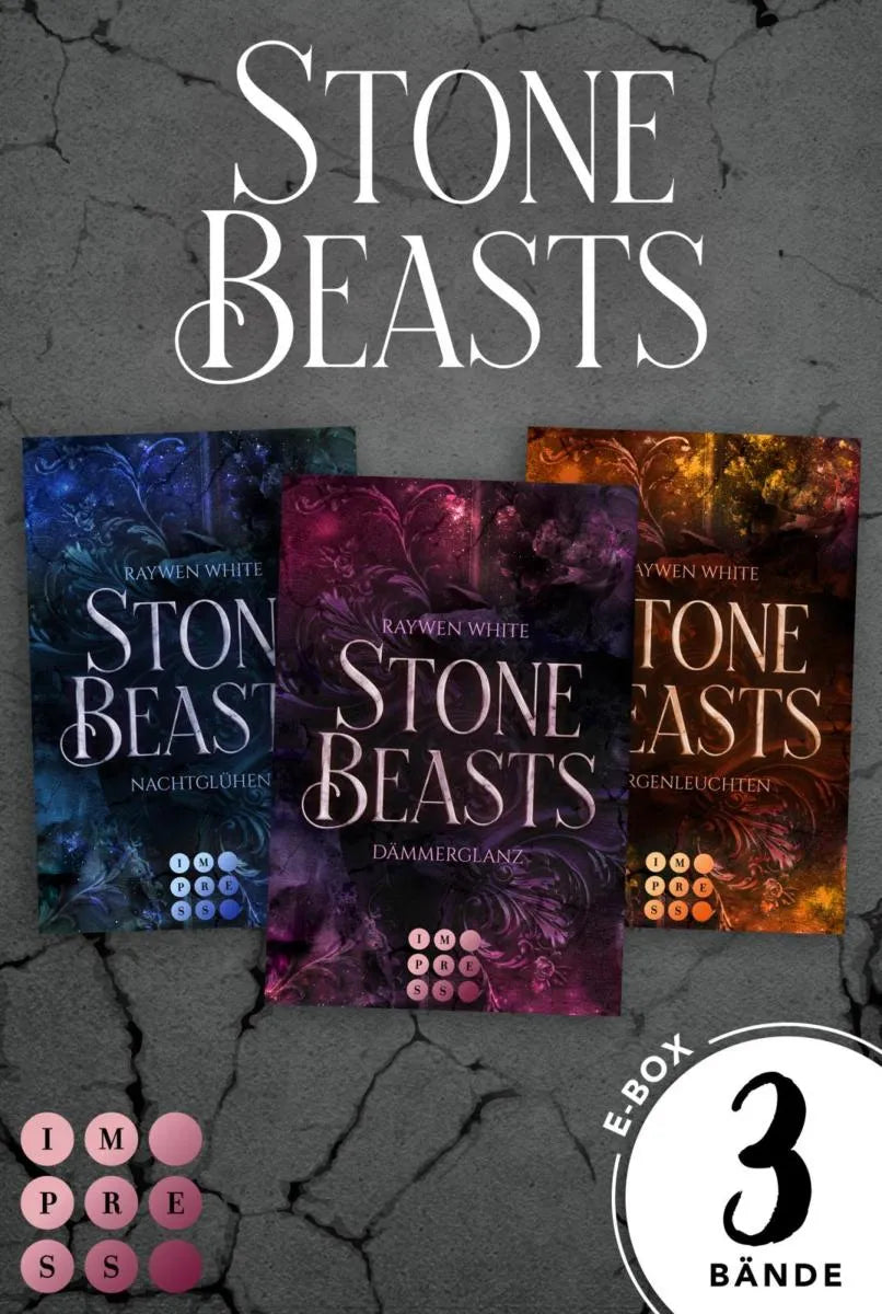 Cover: Stone Beasts: 3 Bände in einem Bundle! (E-Book) von Raywen White