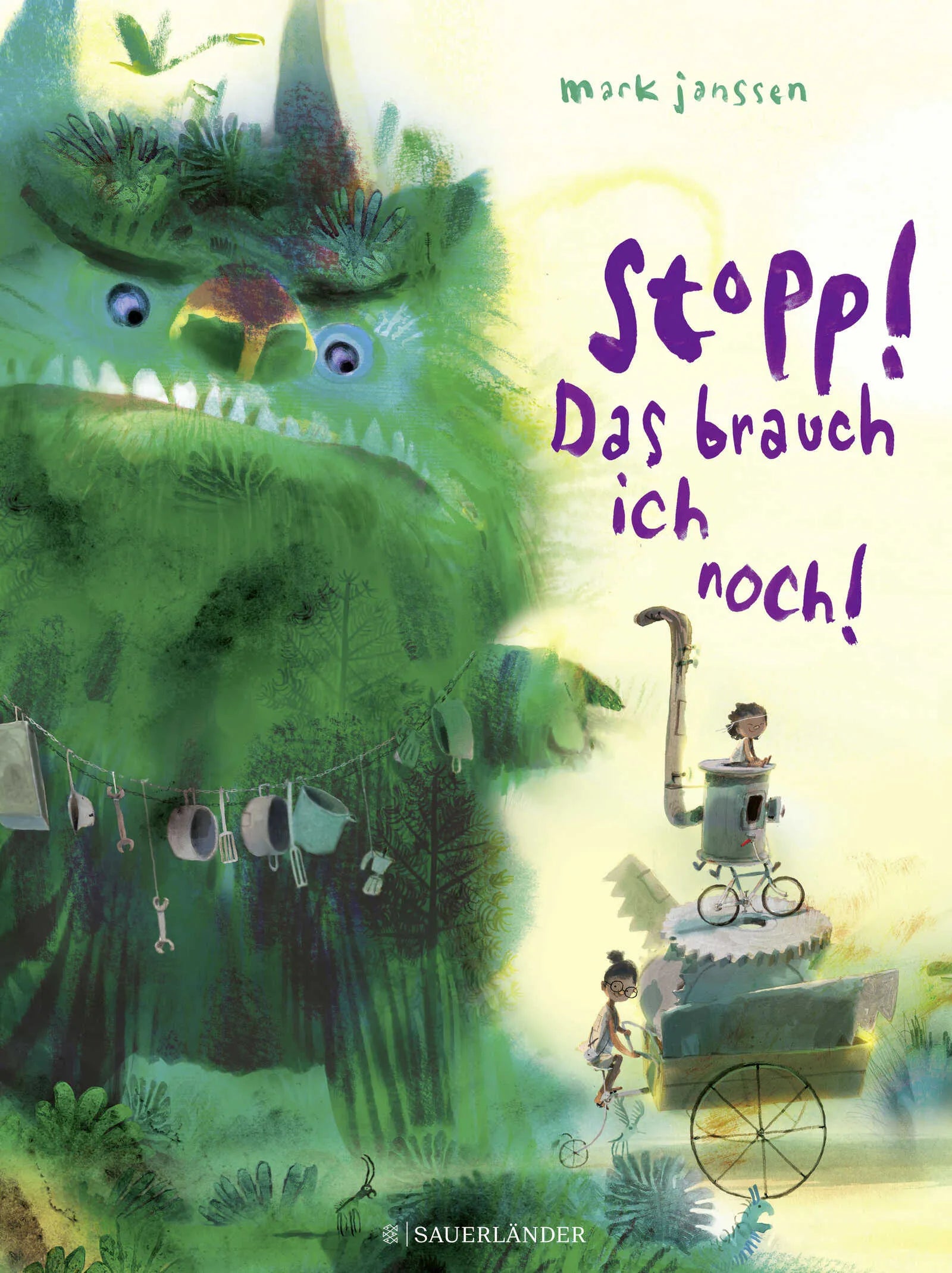 Buchcover von 'Stopp! Das brauch ich noch!' - Gebundene Ausgabe von Mark Janssen