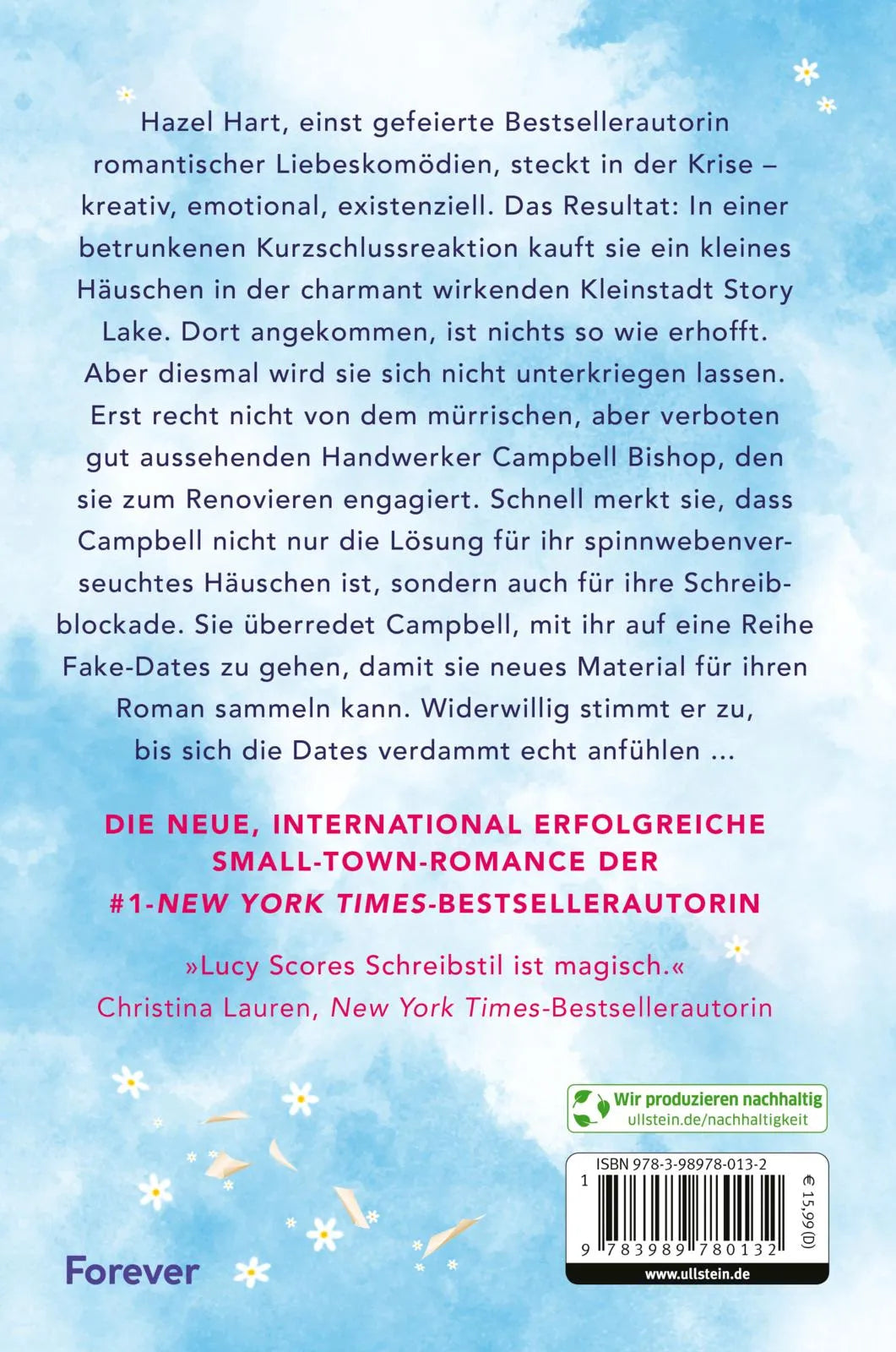 Buchrückseite von 'Story of My Life' mit Klappentext - Paperback