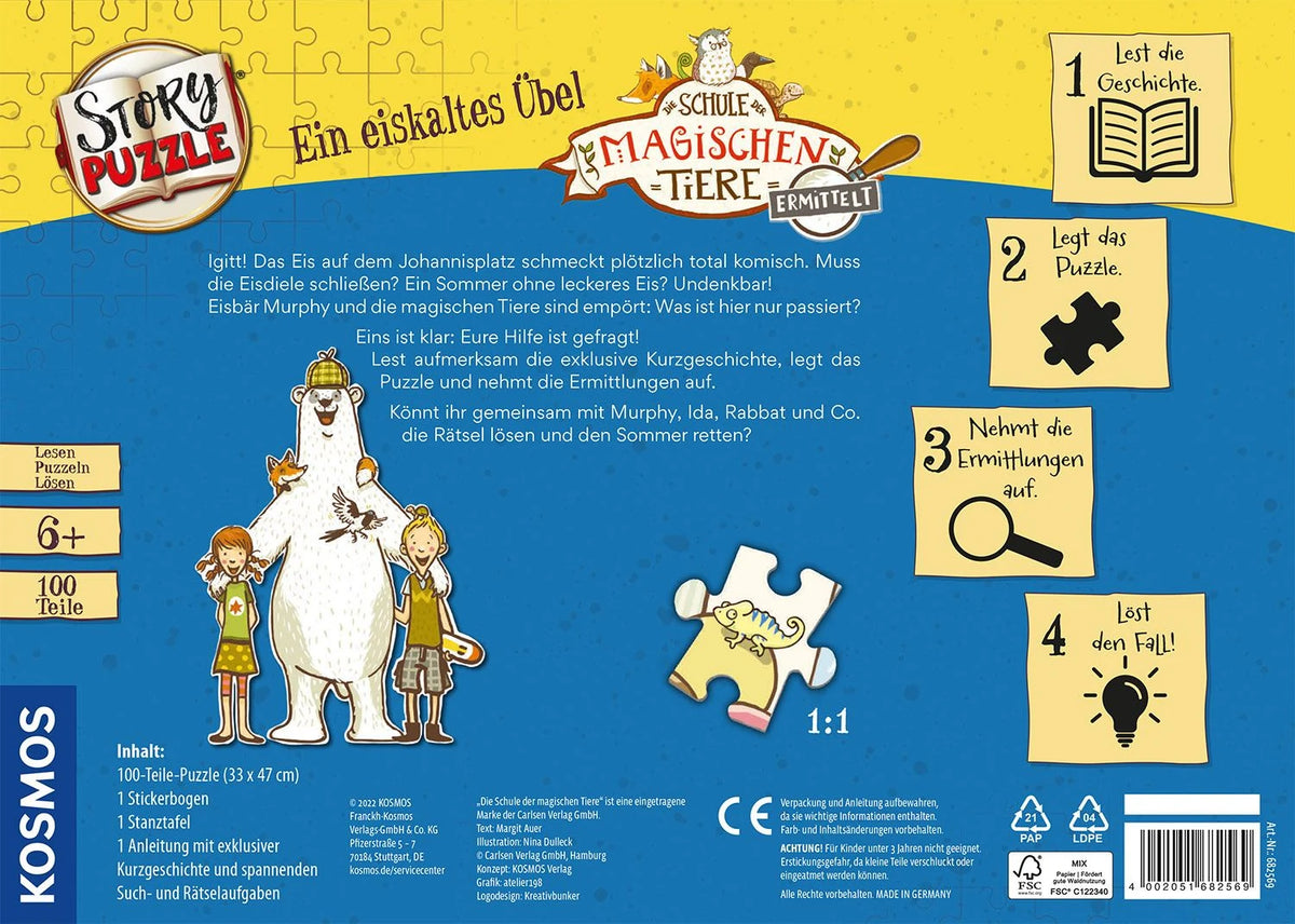 Story-Puzzle Die Schule der magischen Tiere ermittelt – Ansicht
