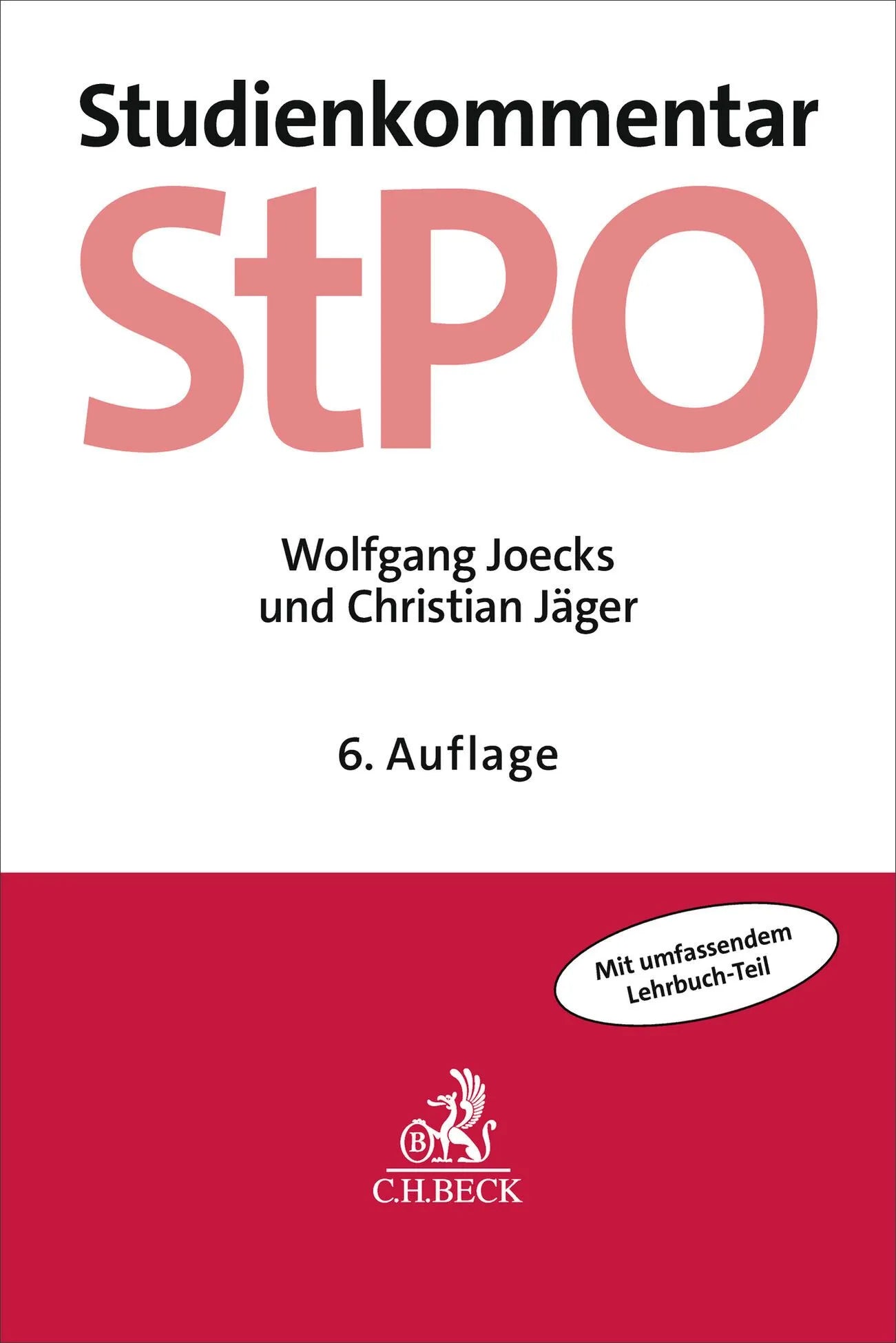 Cover: Strafprozessordnung (Taschenbuch) von Wolfgang Joecks