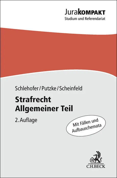 Cover: Strafrecht Allgemeiner Teil. Strafrecht AT (Taschenbuch) von Horst Schlehofer
