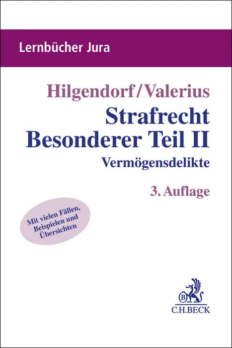 Buchcover von 'Strafrecht Besonderer Teil II' - Taschenbuch von Eric Hilgendorf