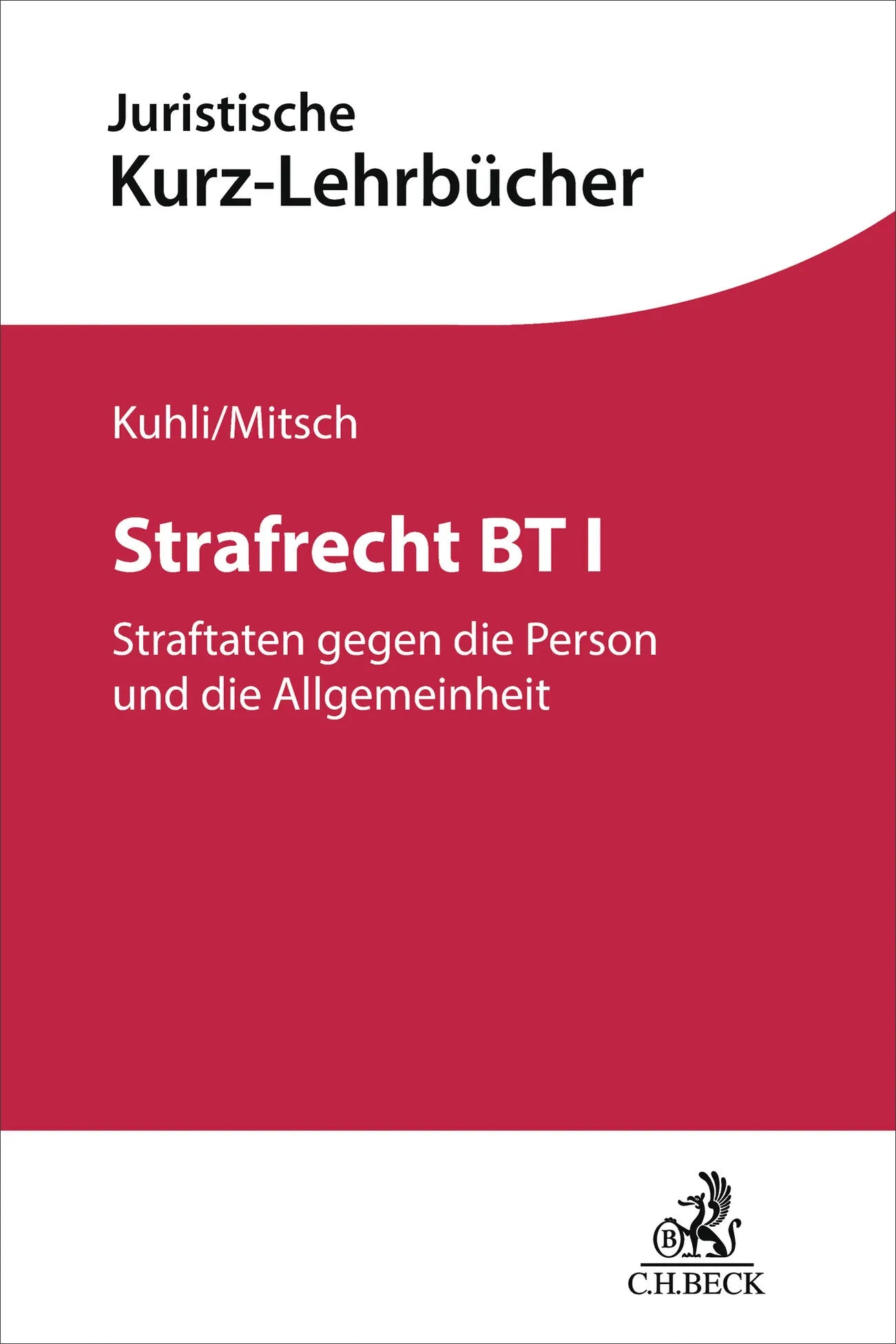 Buchcover von 'Strafrecht BT 1' - Taschenbuch von Milan Kuhli