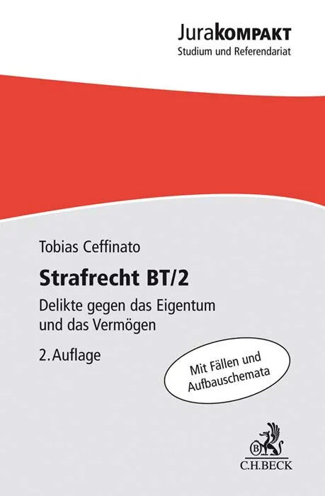 Buchcover von 'Strafrecht BT/2' - Taschenbuch von Tobias Ceffinato