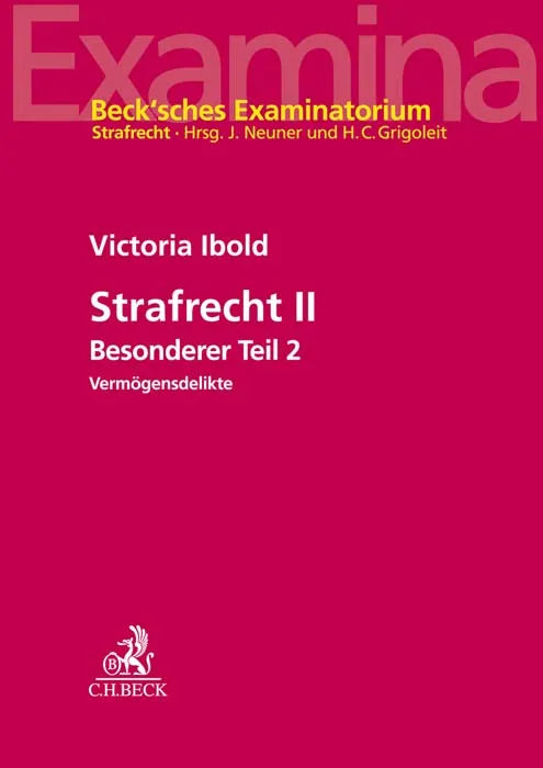 Buchcover von 'Strafrecht II' - Taschenbuch von Victoria Ibold