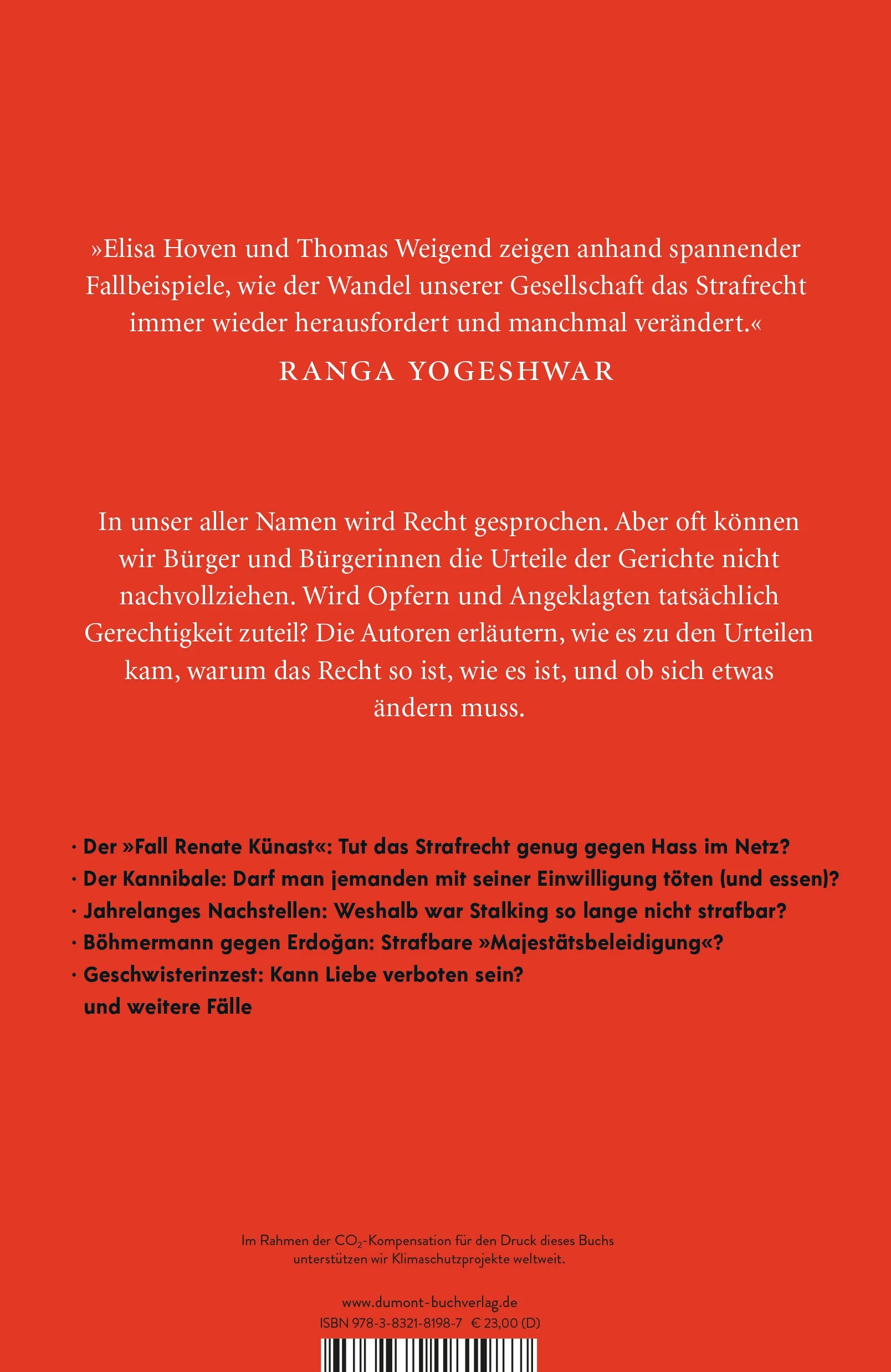 Elisa Hoven - Strafsachen