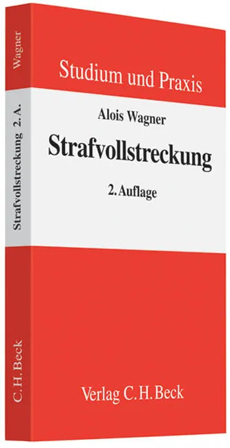 Buchcover von 'Strafvollstreckung' - Taschenbuch von Alois Wagner