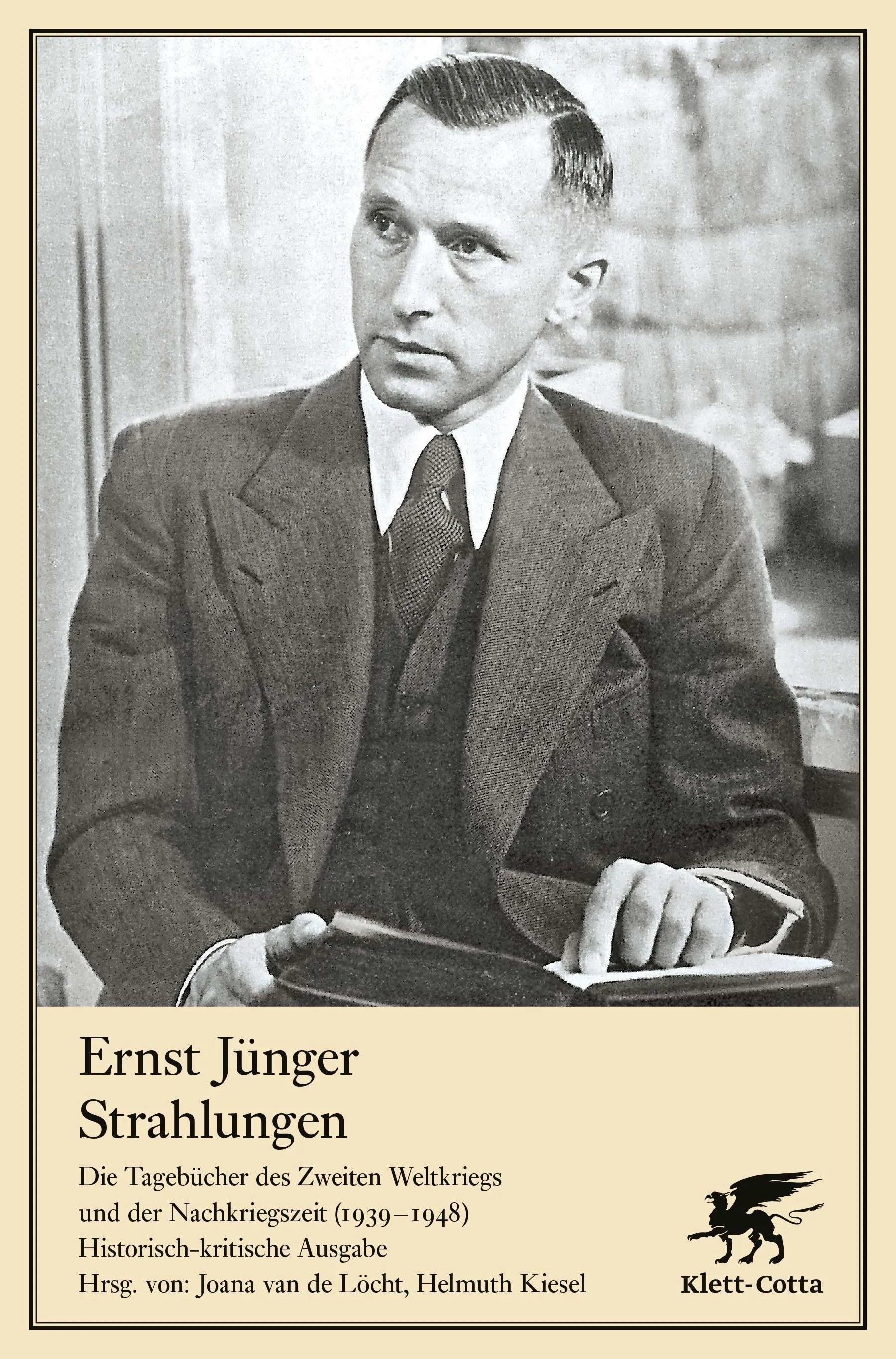 Buchcover von 'Strahlungen' - Gebundene Ausgabe von Ernst Jünger