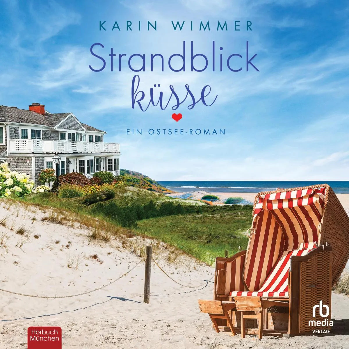Cover: Strandblickküsse (Hörbuch Download) von Karin Wimmer