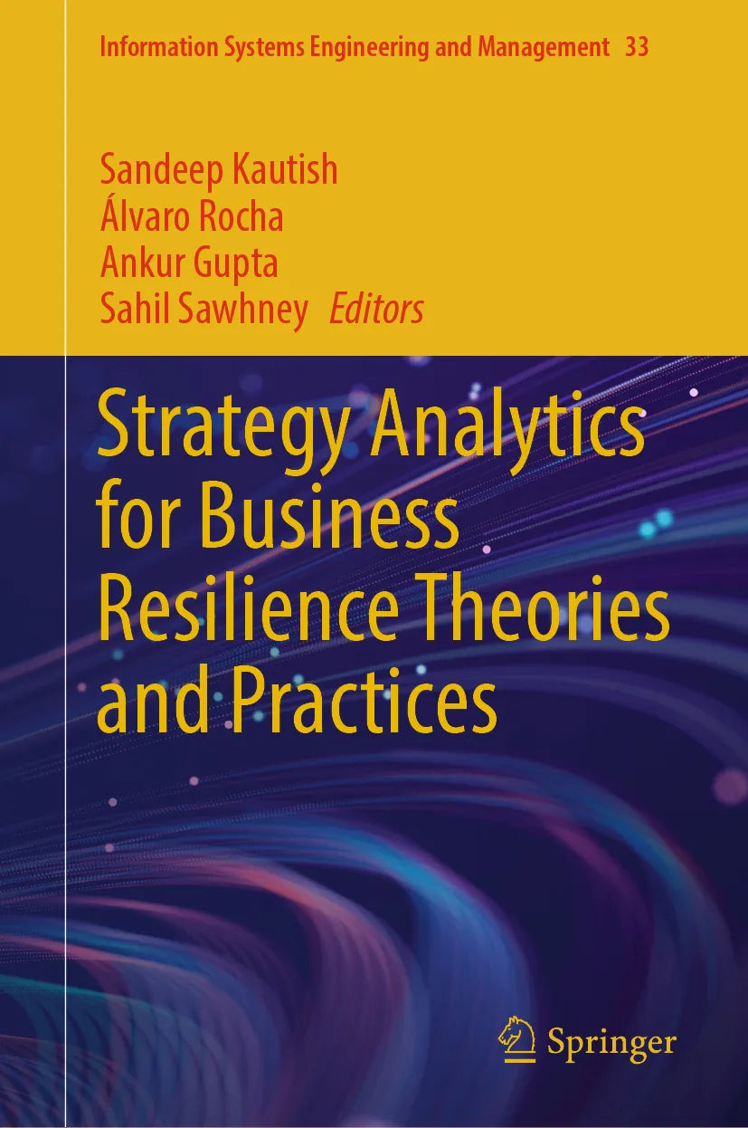 Cover: Strategy Analytics for Business Resilience Theories and Practices (E-Book)