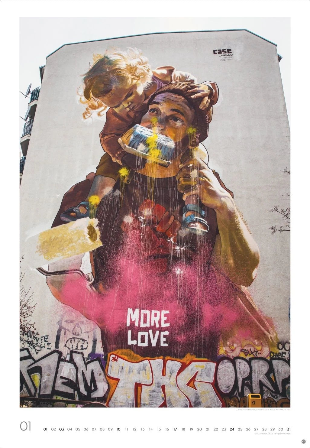 Streetart Posterkalender 2027 – Ansicht