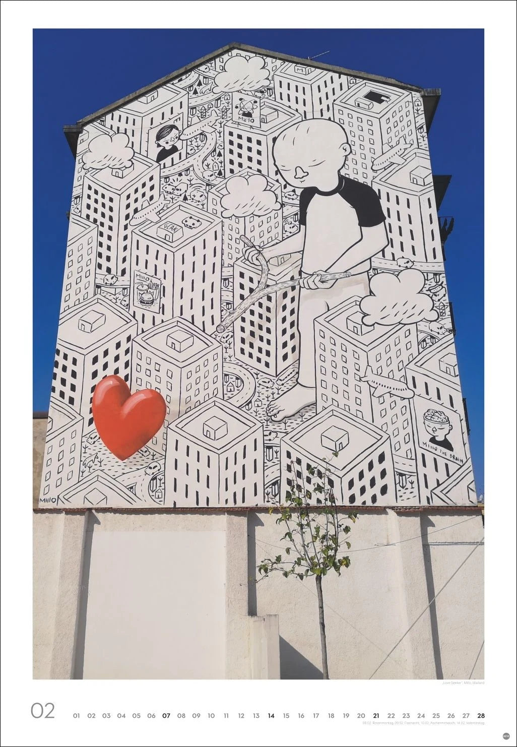 Streetart Posterkalender 2027 – Ansicht